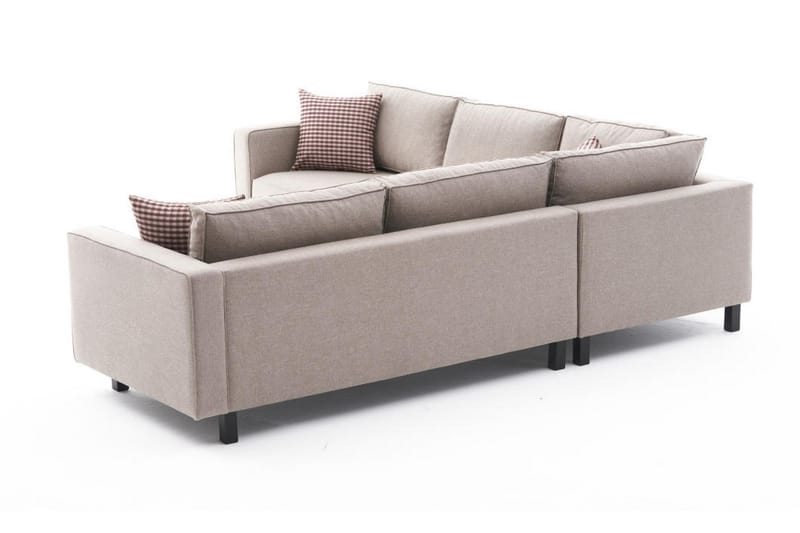 Kaletea Sofa m. Chaiselong 4-Pers. - Cream - Sofa med chaiselong - 4 personers sofa med chaiselong