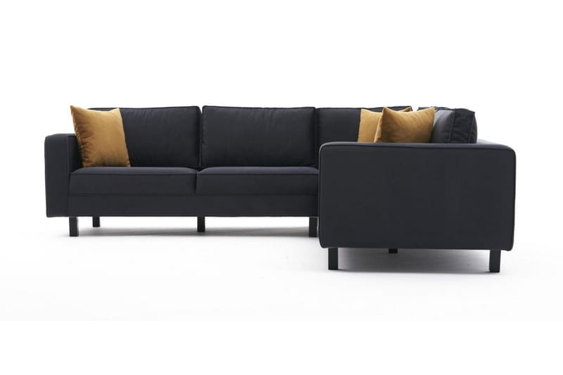 Kaletea Sofa m. Chaiselong 4-Pers. - Mørkegrå - Møbler - Sofaer - Sofa med chaiselong