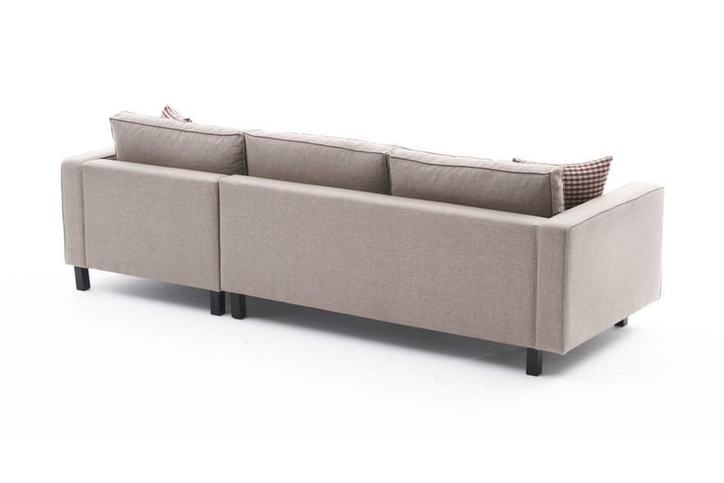 Kaletea Sofa m. Chaiselong 4-Pers. - Cream - Sofa med chaiselong - 4 personers sofa med chaiselong