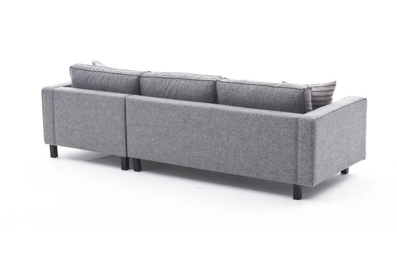 Kaletea Sofa m. Chaiselong 4-Pers. - Grå - Sofa med chaiselong - 4 personers sofa med chaiselong