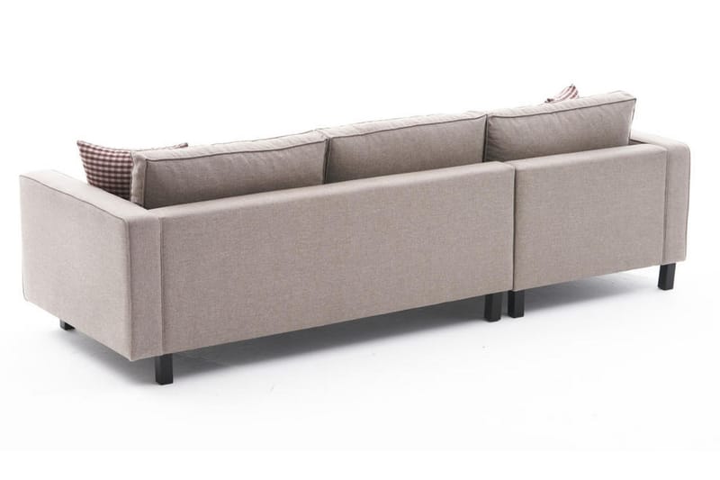 Kaletea Sofa m. Chaiselong 4-Pers. - Cream - Møbler - Sofaer - Sofa med chaiselong