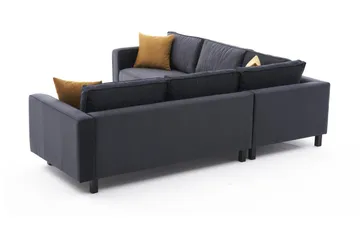Kaletea Sofa m. Chaiselong 4-Pers. - Mørkegrå - Møbler - Sofaer - Hjørnesofa