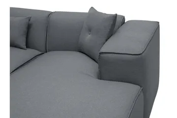 Kimathi Hjørnesofa - Grå - Møbler - Sofaer - Hjørnesofa