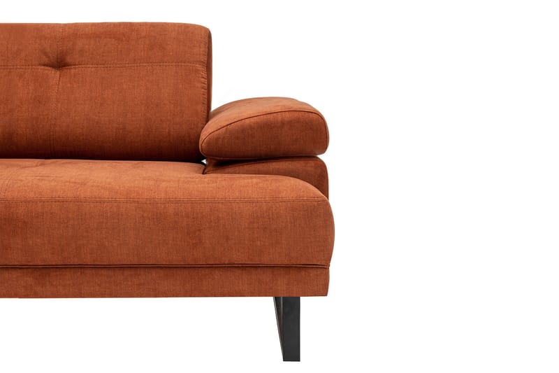 Kitimat Chaiselongsofa 3-personers - Orange - Møbler - Sofaer - Sofa med chaiselong - 3 personers sofa med chaiselong