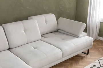 Kitimat Chaiselongsofa 3-personers - Beige - Møbler - Sofaer - Sofa med chaiselong - 3 personers sofa med chaiselong