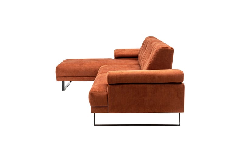 Kitimat Chaiselongsofa 3-personers - Orange - Møbler - Sofaer - Sofa med chaiselong - 3 personers sofa med chaiselong