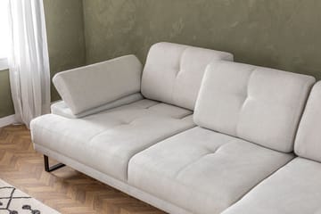 Kitimat Chaiselongsofa 3-personers - Beige - Møbler - Sofaer - Sofa med chaiselong - 3 personers sofa med chaiselong