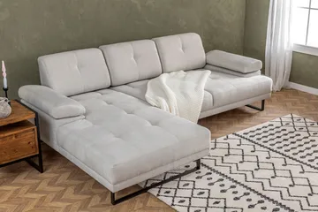 Kitimat Chaiselongsofa 3-personers - Beige - Møbler - Sofaer - Sofa med chaiselong - 3 personers sofa med chaiselong