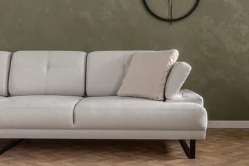 Kitimat Chaiselongsofa 3-personers - Beige - Møbler - Sofaer - Sofa med chaiselong - 3 personers sofa med chaiselong