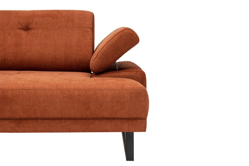 Kitimat Chaiselongsofa 3-personers - Orange - Møbler - Sofaer - Sofa med chaiselong - 3 personers sofa med chaiselong