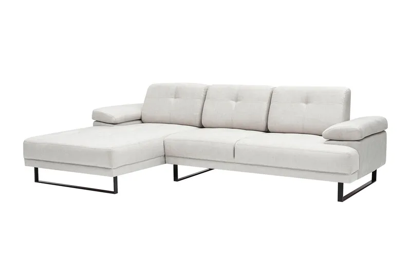 Kitimat Chaiselongsofa 3-personers - Beige - Møbler - Sofaer - Sofa med chaiselong - 3 personers sofa med chaiselong