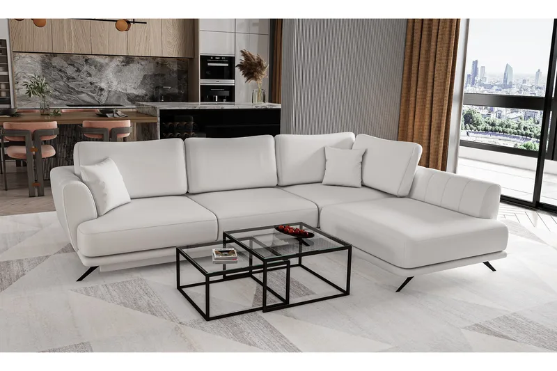 Larde Sofa med Chaiselong Højre, undefined