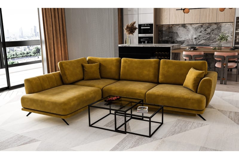 Larde Sofa med Chaiselong Venstre - Møbler - Sofaer - Sofa med chaiselong