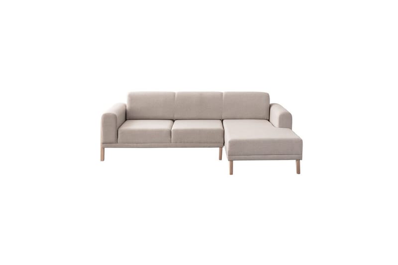 Latrona Sofa med divan 3-personers - Cremehvid - Møbler - Sofaer - Sofa med chaiselong