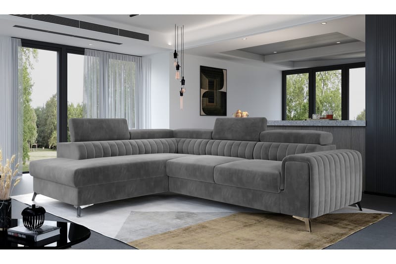 Laurece Chaiselongsofa Venstre, Grå