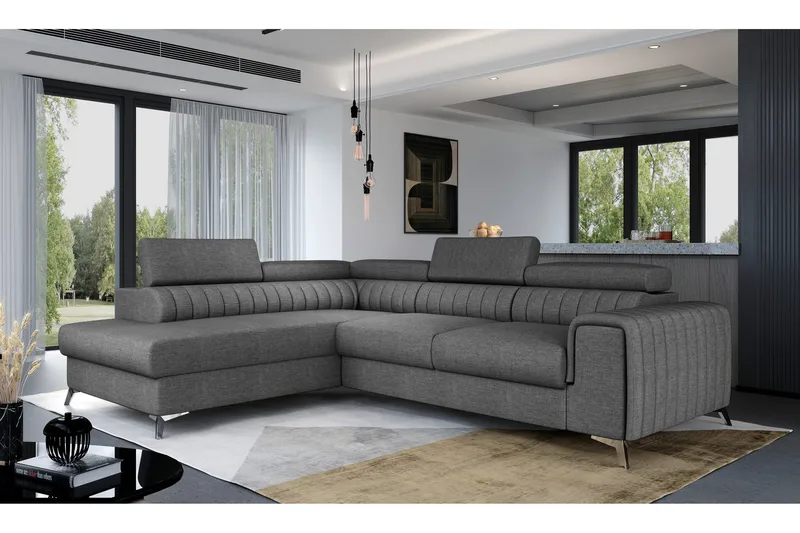 Laurece Chaiselongsofa Venstre, Grå