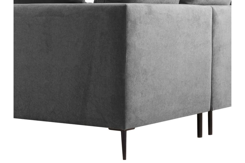 Lenara 3-personers hjørnesofa - Lyserød - Møbler - Sofaer - Sofa med chaiselong