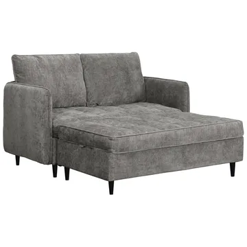 Lindhus Sofa med Divan 3-sæder - Grå - Møbler - Sofaer - Sofa med chaiselong