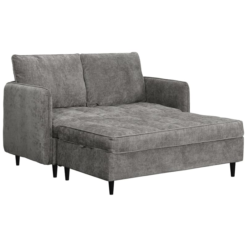 Lindhus Sofa med Divan 3-sæder - Grå - Møbler - Sofaer - Sofa med chaiselong