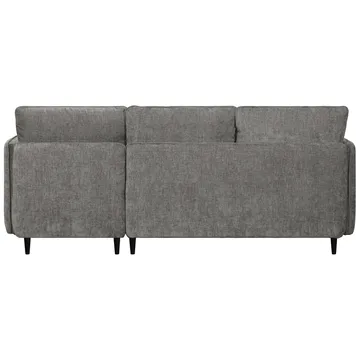 Lindhus Sofa med Divan 3-sæder - Grå - Møbler - Sofaer - Sofa med chaiselong