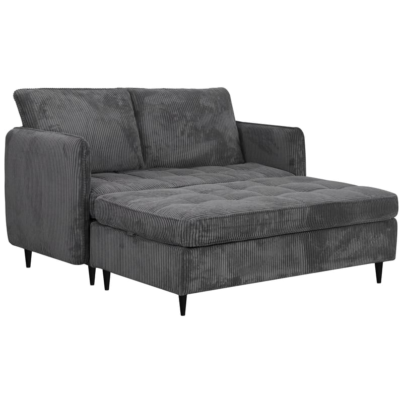 Lindhus Sofa med Divan 3-sæder - Grå - Møbler - Sofaer - Sofa med chaiselong