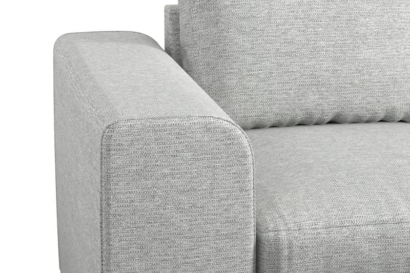 Link 3-personers Vendbar L-formet Divansofa i Stof - Lysegrå - Møbler - Sofaer - Sofa med chaiselong
