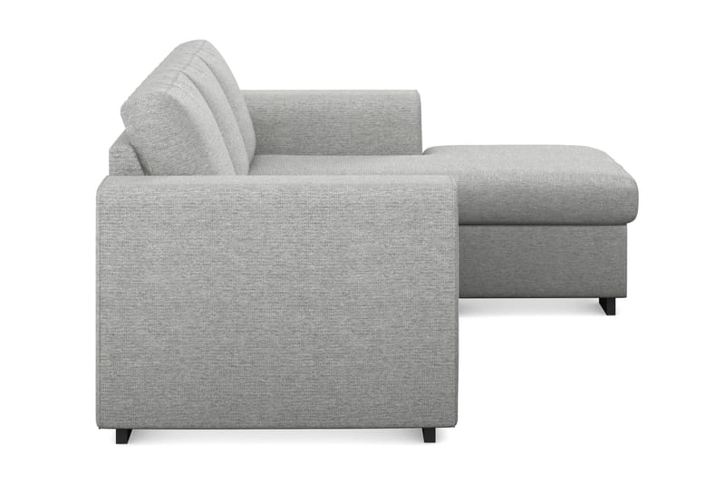 Link 3-personers Vendbar L-formet Divansofa i Stof - Lysegrå - Møbler - Sofaer - Sofa med chaiselong