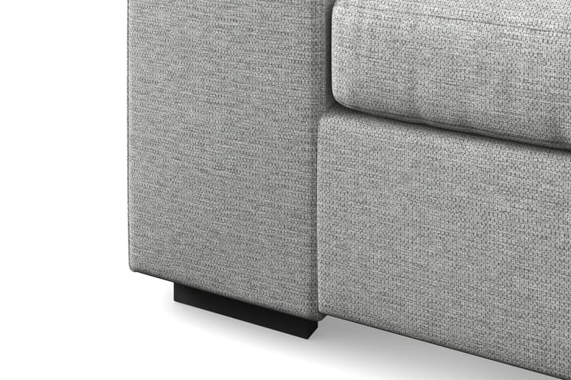 Link 3-personers Vendbar L-formet Divansofa i Stof - Lysegrå - Møbler - Sofaer - Sofa med chaiselong