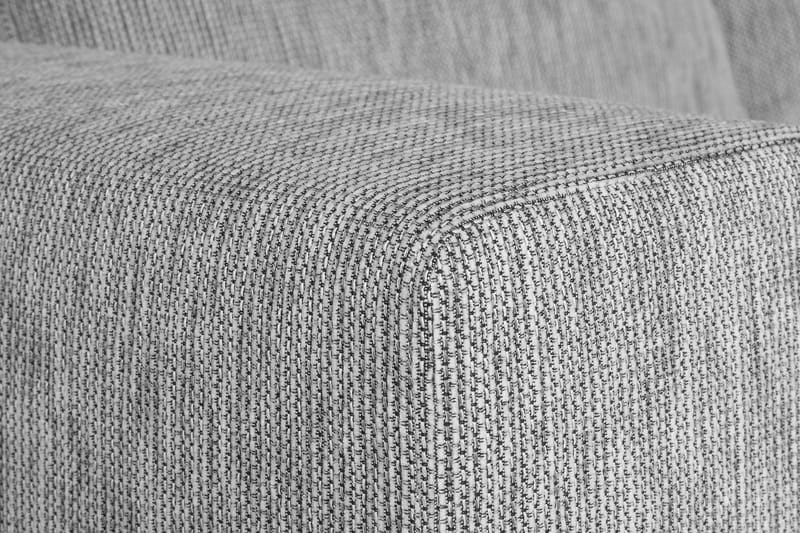 Link 4-personers Højrevendt L-formet Chaiselongsofa i Stof - Lysegrå - Møbler - Sofaer - Sofa med chaiselong