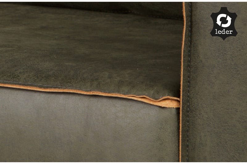 Lissbon Hjørnesofa - Armygrøn - Møbler - Sofaer - Sofa med chaiselong