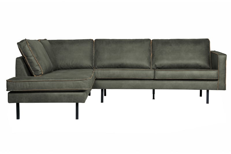 Lissbon Hjørnesofa - Armygrøn - Møbler - Sofaer - Sofa med chaiselong