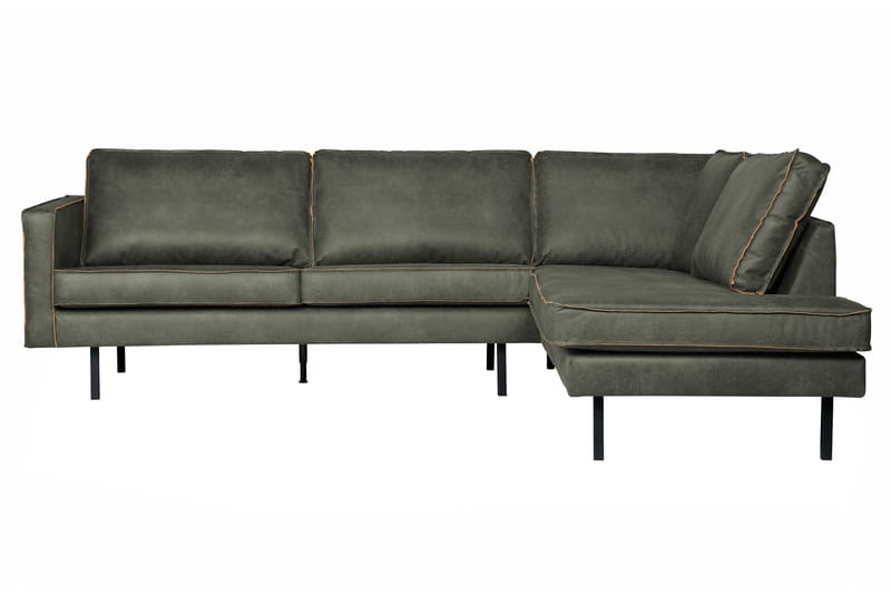 Lissbon Hjørnesofa - Armygrøn - Møbler - Sofaer - Sofa med chaiselong