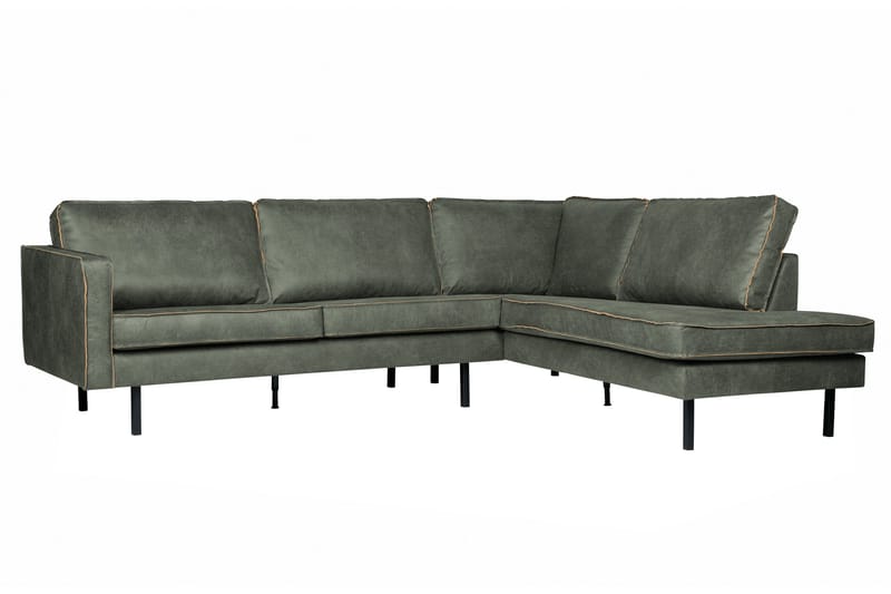 Lissbon Hjørnesofa - Armygrøn - Møbler - Sofaer - Sofa med chaiselong