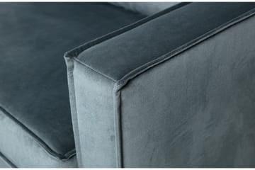 Lissbon Hjørnesofa - Blågrøn - Møbler - Sofaer - Sofa med chaiselong - 3 personers sofa med chaiselong