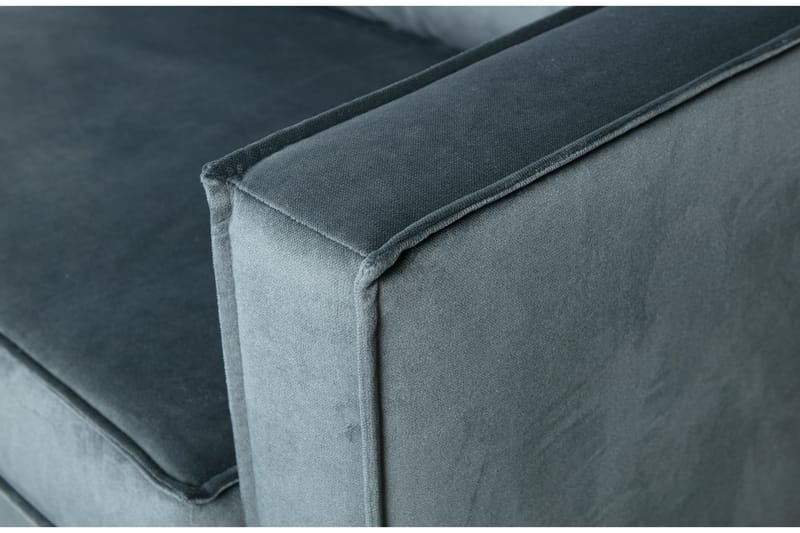 Lissbon Hjørnesofa - Blågrøn - Møbler - Sofaer - Sofa med chaiselong - 3 personers sofa med chaiselong
