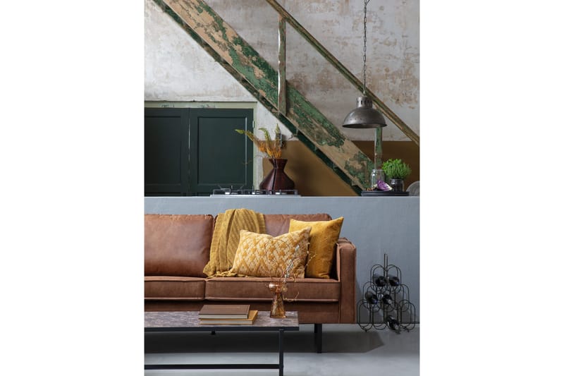 Lissbon Hjørnesofa - Cognac - Møbler - Sofaer - Sofa med chaiselong