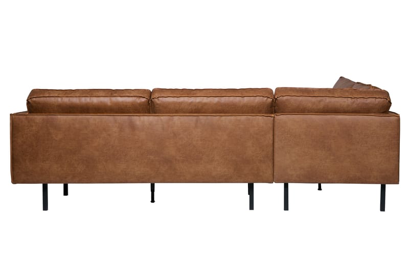 Lissbon Hjørnesofa - Cognac - Møbler - Sofaer - Sofa med chaiselong