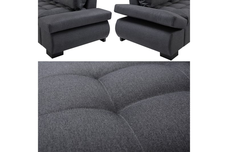 Lord Hjørnesovesofa 320x223x95 cm - Sofa med chaiselong