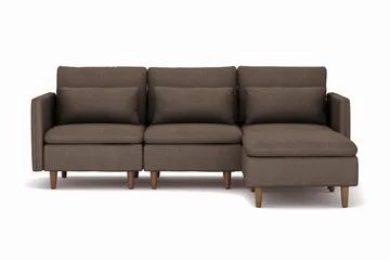 Lovis 3-personers sofa med vendbar chaiselong i stof