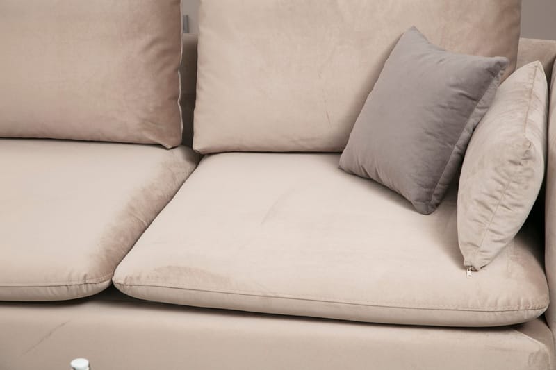 Luces Chaiselongsofa - Beige - Møbler - Sofaer - Sofa med chaiselong