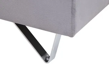 Lunnera 4-Pers. Hjørnesofa Venstre - Grå - Møbler - Sofaer - Sofa med chaiselong