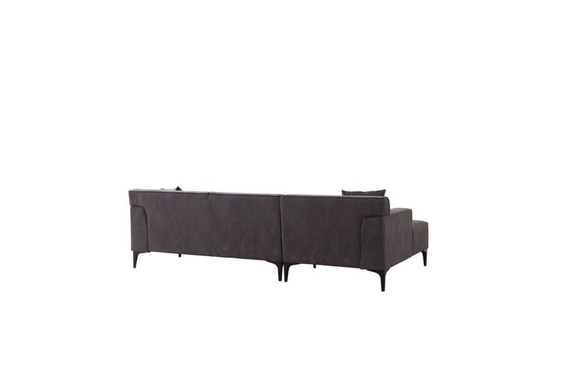 Malpani Sofa med Divan 3-sits - Antracit - Møbler - Sofaer - Sofa med chaiselong