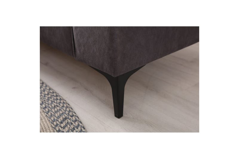 Malpani Sofa med Divan 3-sits - Antracit - Møbler - Sofaer - Sofa med chaiselong