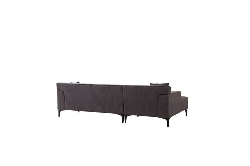 Malpani Sofa med Divan 3-sits - Antracit - Møbler - Sofaer - Sofa med chaiselong