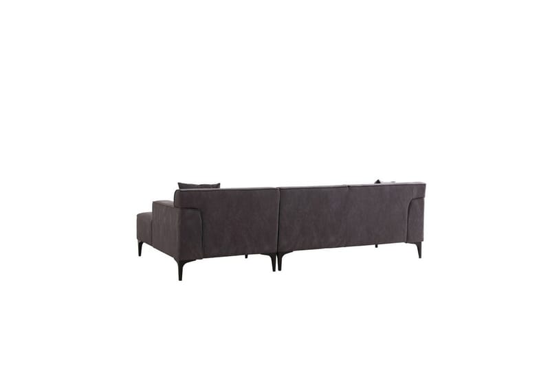 Malpani Sofa med Divan 3-sits - Antracit - Møbler - Sofaer - Sofa med chaiselong