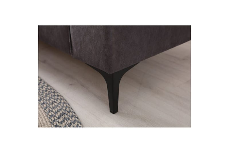 Malpani Sofa med Divan 3-sits - Antracit - Møbler - Sofaer - Sofa med chaiselong