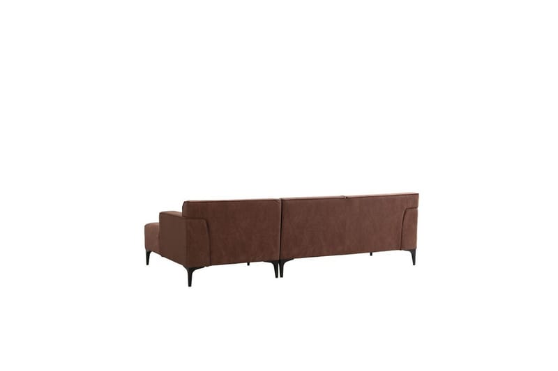 Malpani Sofa med Divan 3-sits - Cognac - Møbler - Sofaer - Sofa med chaiselong