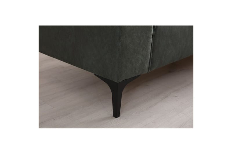 Malpani Sofa med Divan 3-sits - Grøn - Møbler - Sofaer - Sofa med chaiselong