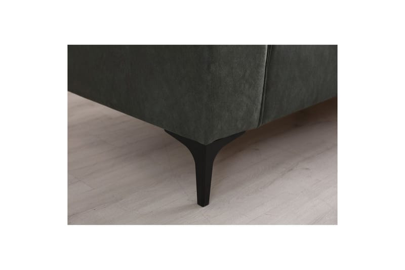 Malpani Sofa med Divan 3-sits - Grøn - Møbler - Sofaer - Sofa med chaiselong