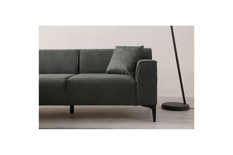 Malpani Sofa med Divan 4-sits - Grøn - Møbler - Sofaer - Sofa med chaiselong